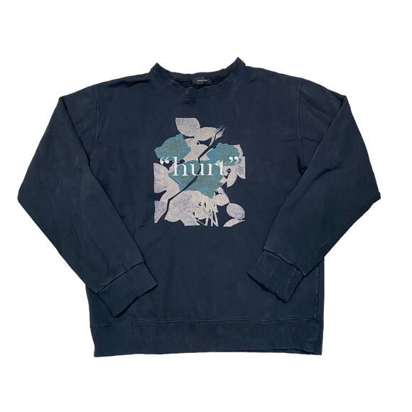 Undercover Jun Takahashi Hurt Flower Crewneck Sweatshirt Men's 2/Medium